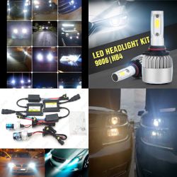Hid conversion kit - led lights bulb kits - any car headlight - Fog Low High Ford F150 Truck Suv Mustang H13 H11 Gt 9005 Z4 Is300 Is350 Explorer H4 os