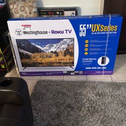 Brand New Roku 55” Inch Tv Unopened