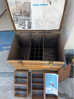 Antique Oncean Ranger tackle box