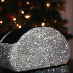 Rhinestones Makeup Brush Holder 