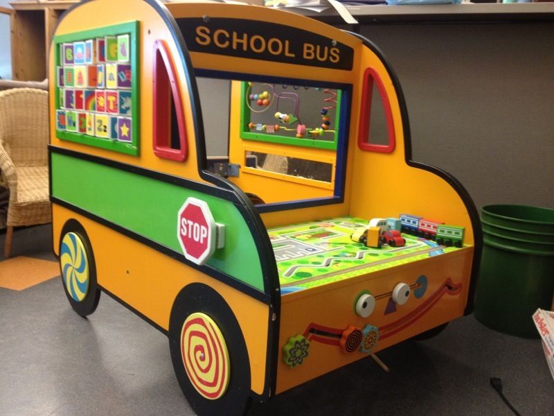 Battat Wooden Activity School Bus - PENDING SALE