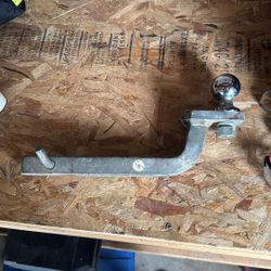1x1inch Trailer Hitch With Brand New Ball 3500 Lbs