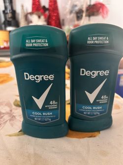 Degree deodorants 4 EACH$