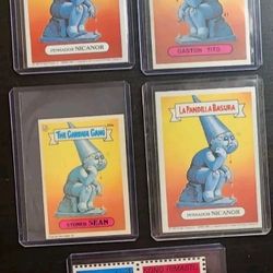 Garbage Pail Kids STONED SEAN Foreign Lot Basuritas Sgorbions Gang LaPandilla