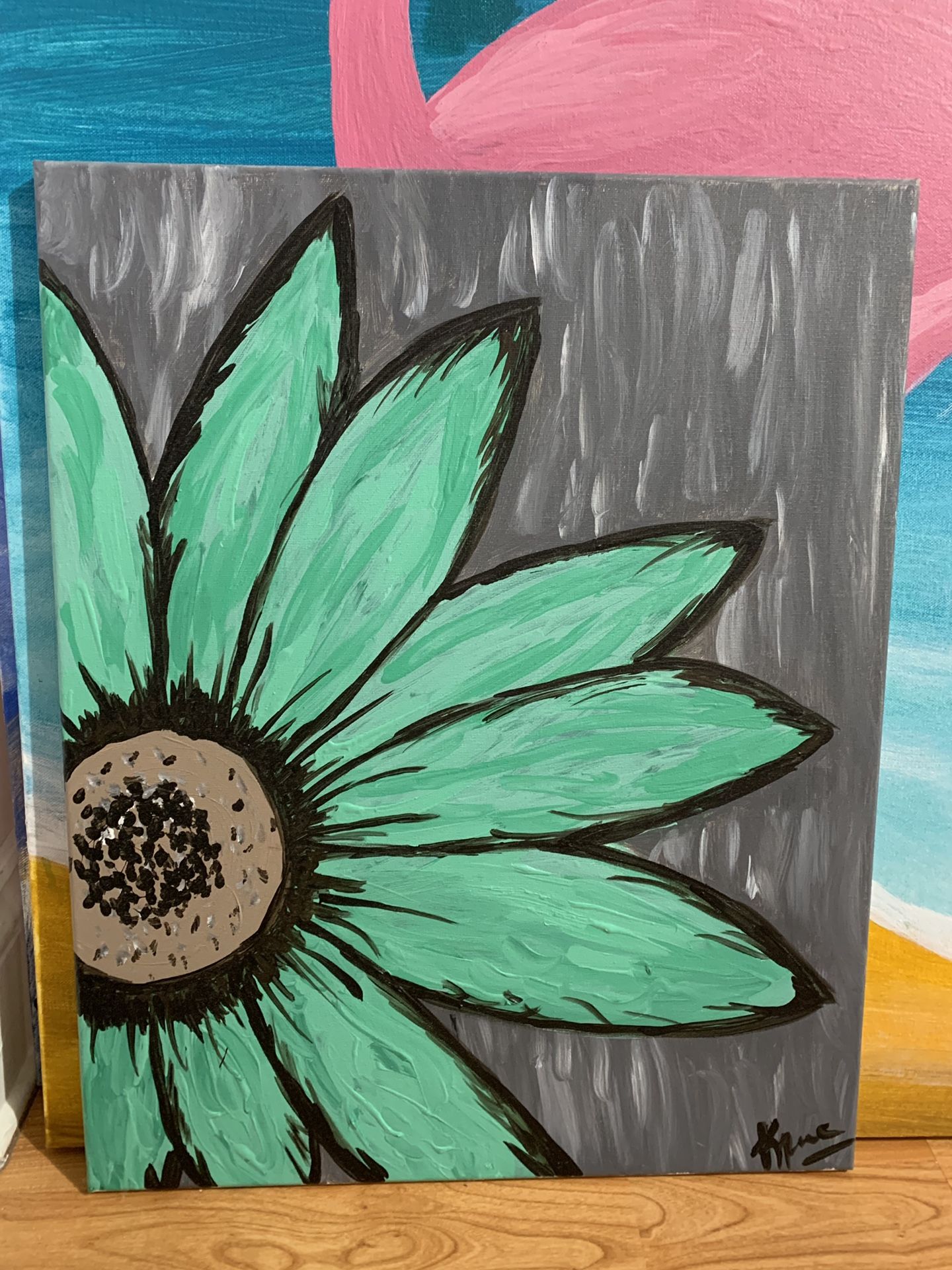 Flower painting