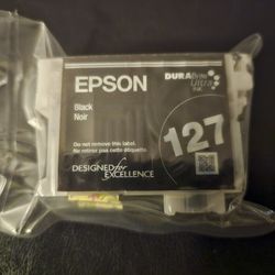 3 Hi Capacity Black (127) Ink Cartridges For Epson Printers