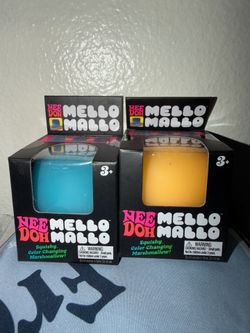 Needoh Mello Mallo Squishy Color Changing Marshmallow