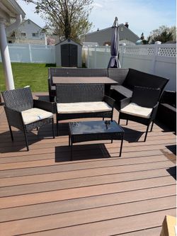 Patio Furniture Set 4pcs - Fully Assembled - BRAND NEW!!!