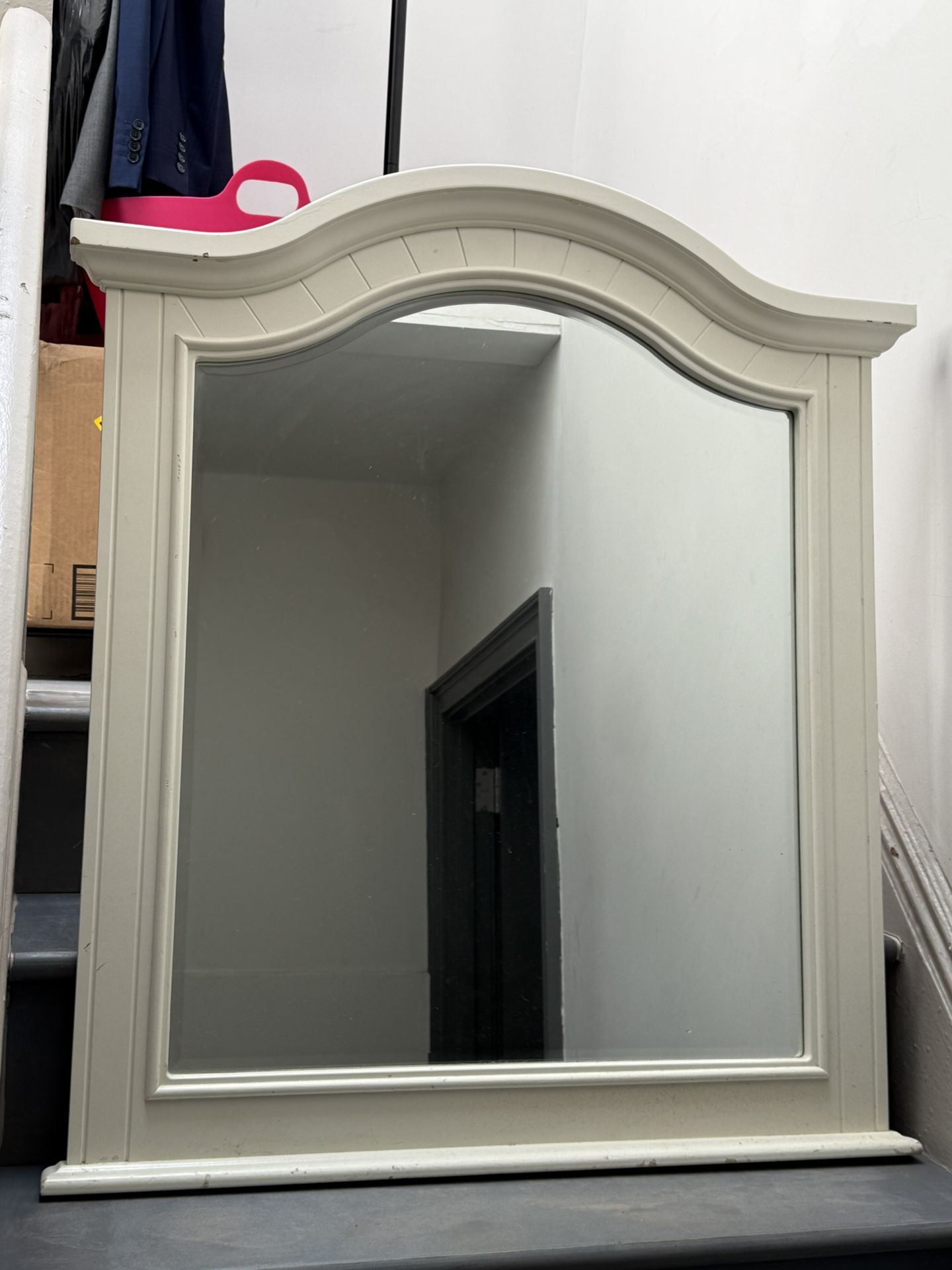 Antique Mantle Mirror