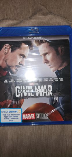 Marvel Captain America Civil War Blu-Ray plus Digital