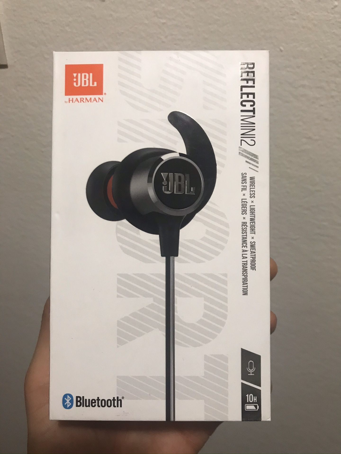 JBL ReflectMini2 Bluetooth headphones