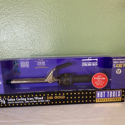 Curling Iron New Hot Tools 5/8” 
