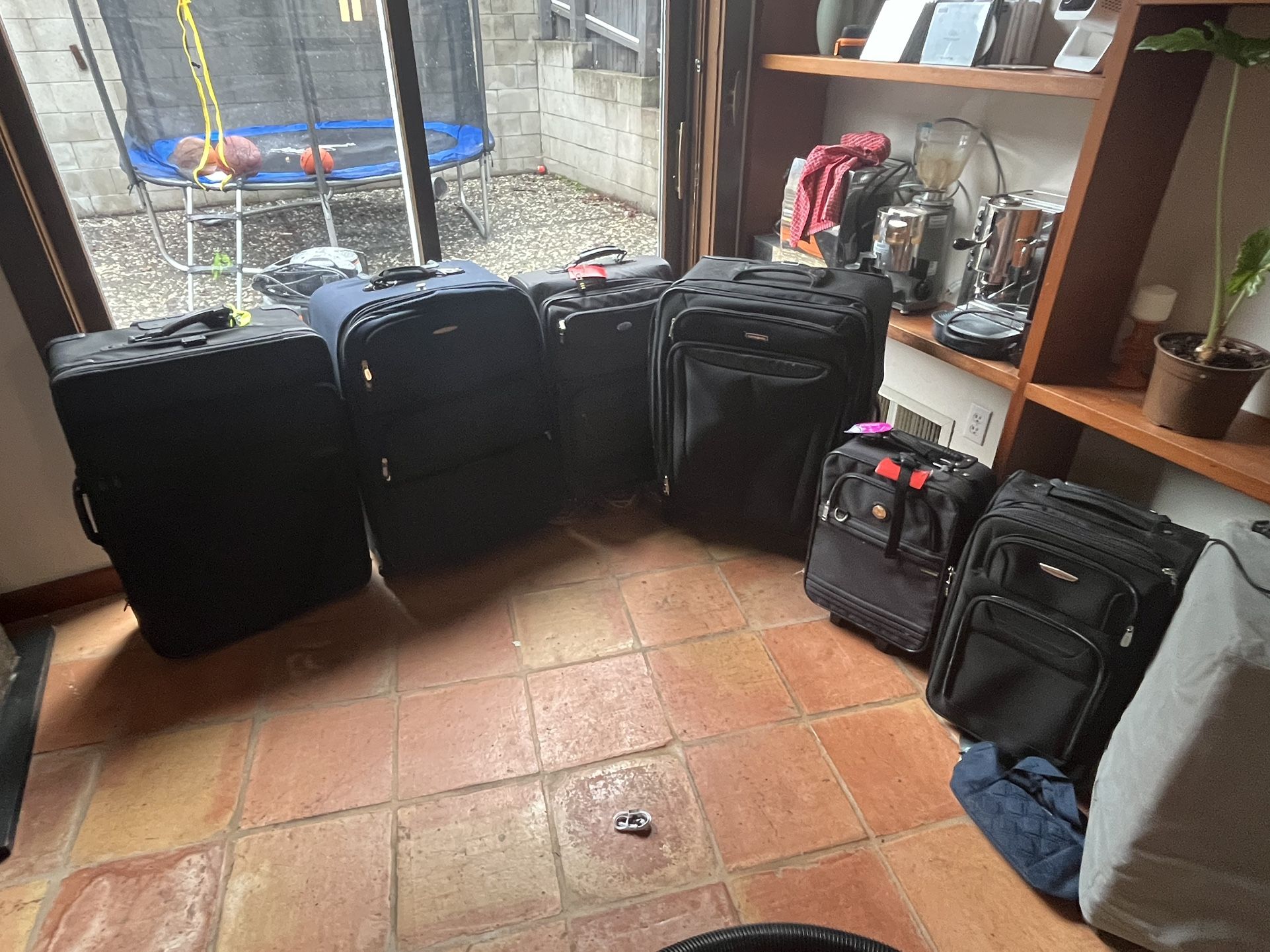 6 Suitcases