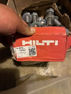 Hilti Kb-tz2 3/4 X 6 - 1/4 Anchor Rods