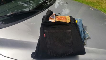 Brand New Black Levis