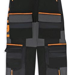 NWT AMIRI PARACHUTE BLACK CARGO PANTS SIZE 48 $1390