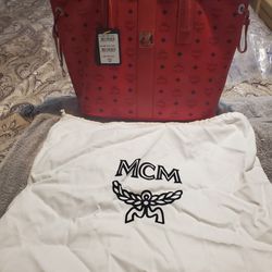 MCM Bag Red