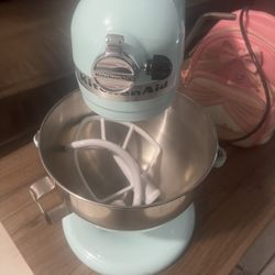 Light Blue Kitchenaid Mixer 