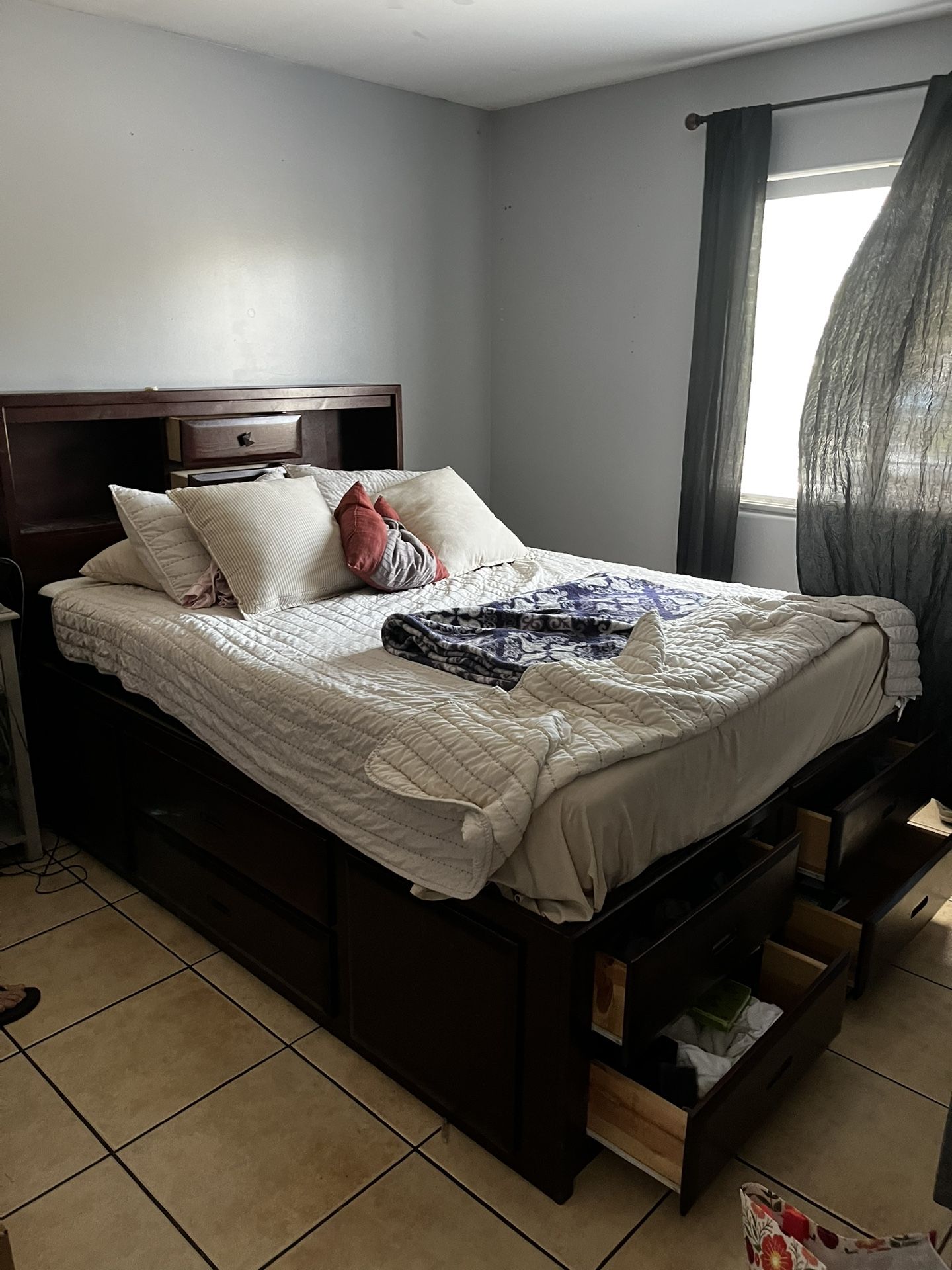 Bed Frame And Dresser