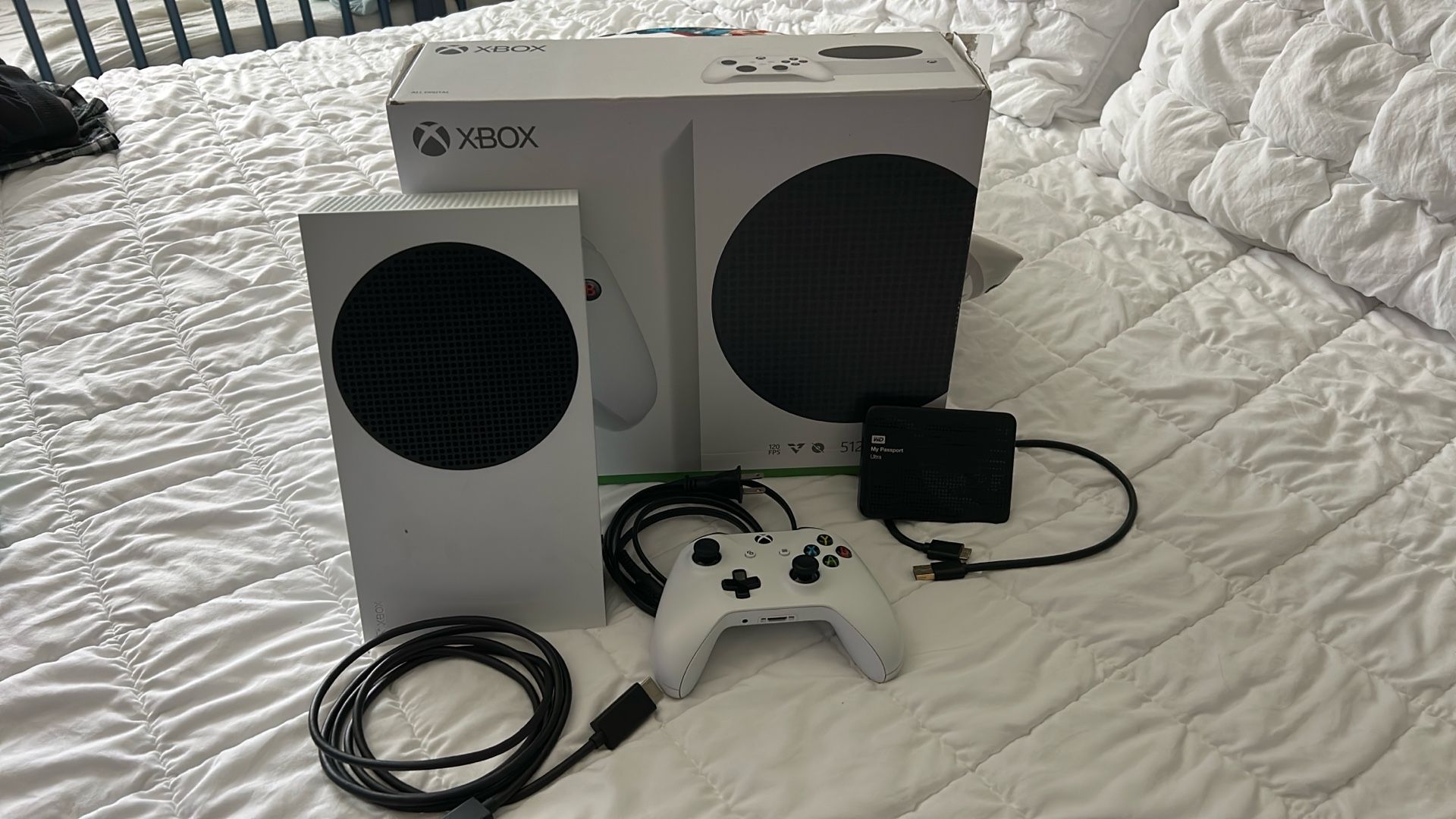 Xbox Series S w/extra 1TB storage. 