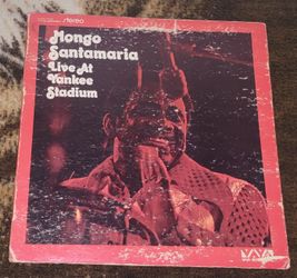 Mongo Santamaria Live At Yankee Stadium Vinyl LP