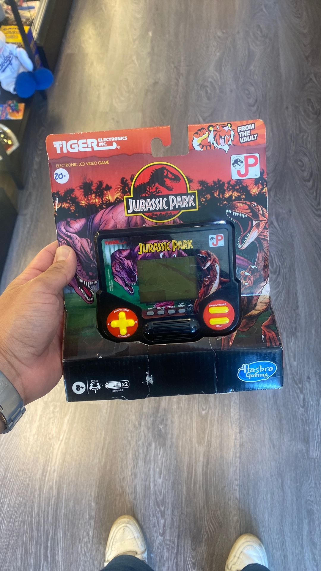 Vintage Jurassic Park LCD Video Game System