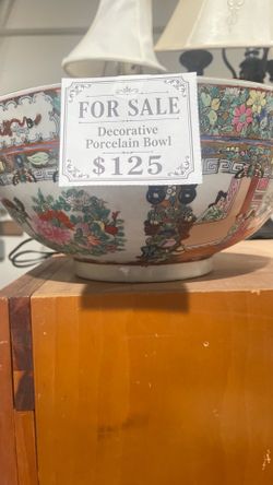 Moving sale— Asian bowl