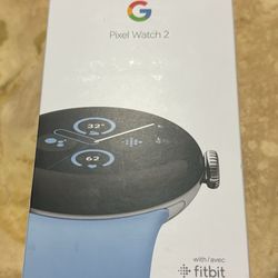 Google pixel watch 2 sky blue wifi smart fitbit