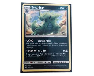 Tyranitar Pokémon Card 85/181 Holo Rare