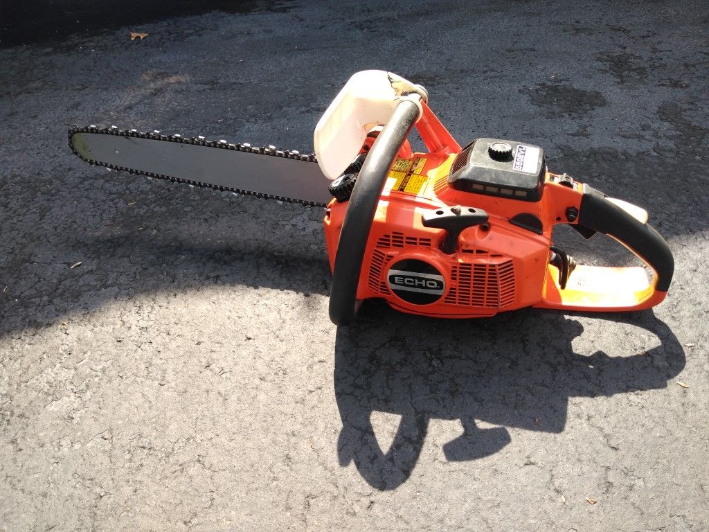Echo Evl 550 20' gas chainsaw!