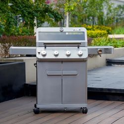 NEW Monument Grills M405K 4-Burner Propane Gas Grill