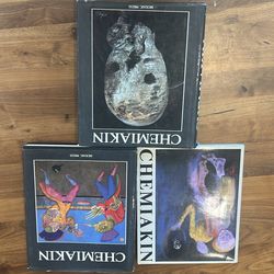 Chemiakin rare Russian artist 3 volume series