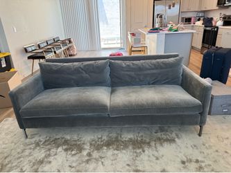 ABC Home Cobble Hill Hannah Velvet Sofa