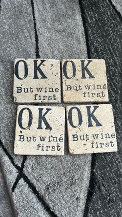 Set of 4 Stone Coasters