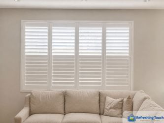 Custom Plantation Shutters Any Window Size Installed 909‑681‑7003