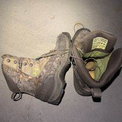 Under Armour Armor Boots Camo Size 9 Work Shoes