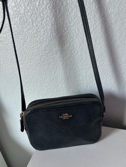 black coach bag