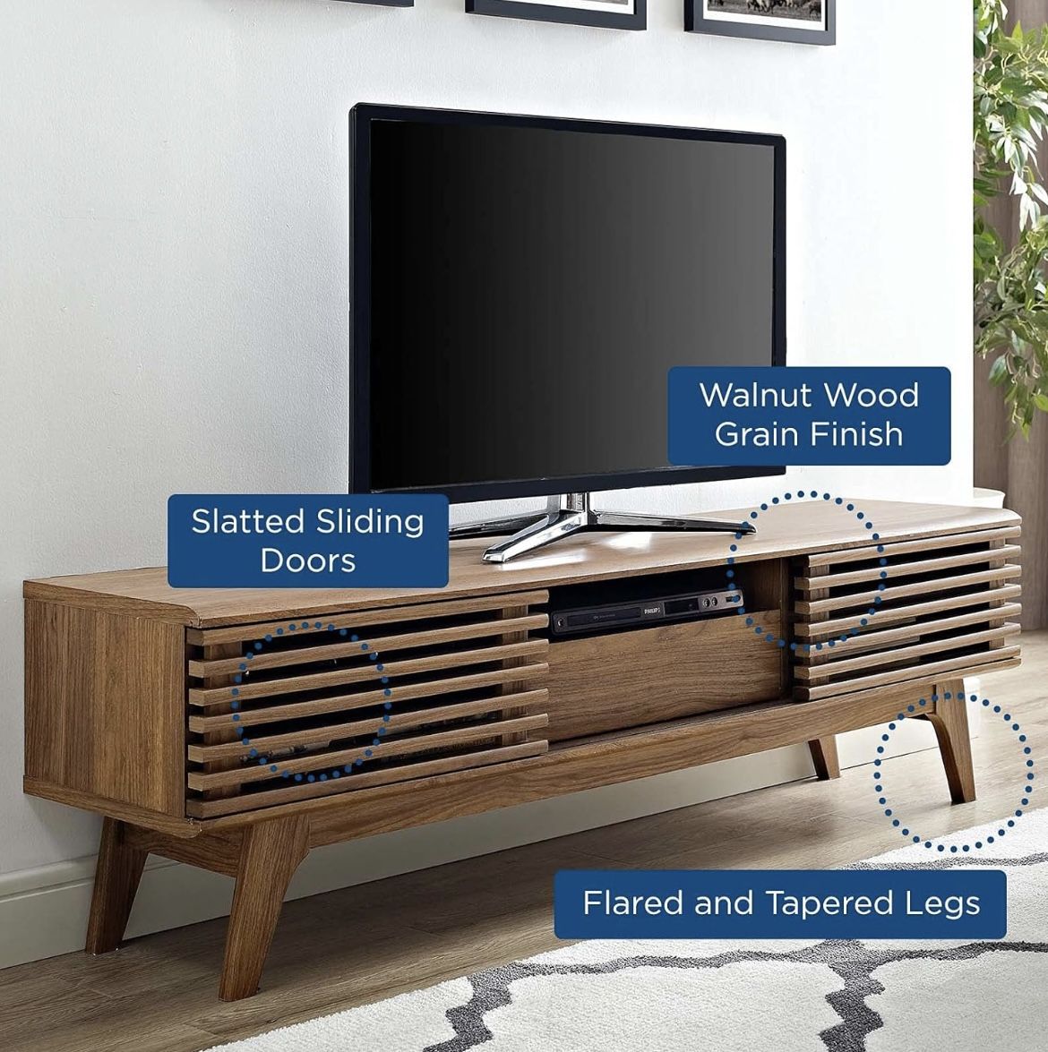 Wood tv Stand