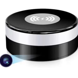 Spy Hidden Camera Wireless Charger160°Lens Rotate Video Recorder WiFi 4K HD Cameras Motion Detection Nanny Cam