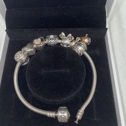 Pandora Bracelet with Charms 