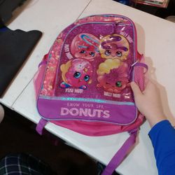 Schoolchildren Shopkins Backpack Brand New Branded