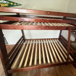 Bunk bed frame