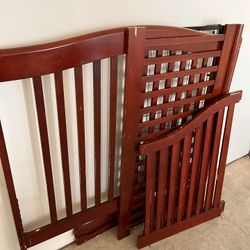 Crib And toddler Bed