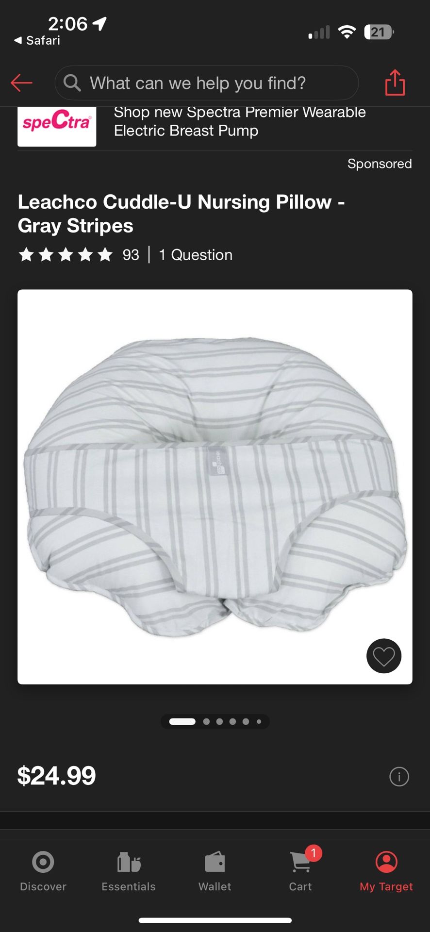 Boppy Nursing Pillow
