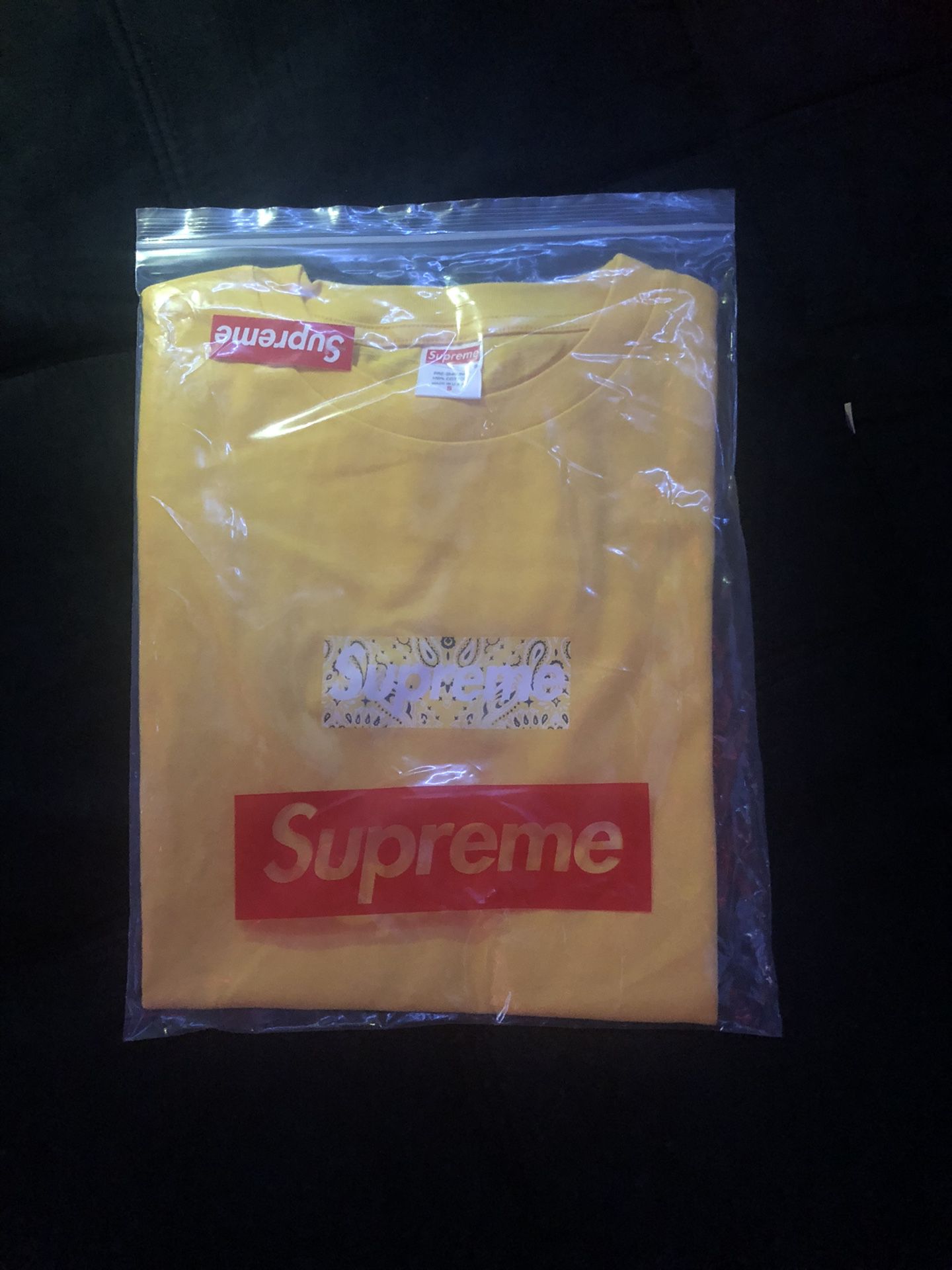 Supreme Yellow Shirt 
