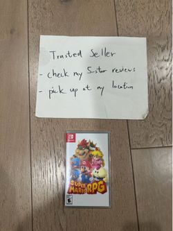 Super Mario Bros RPG (Nintendo Switch) Brand NEW Factory Sealed compatible with switch 2