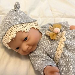 Realistic, baby girl, doll