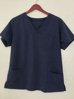 Navy blue scrubs