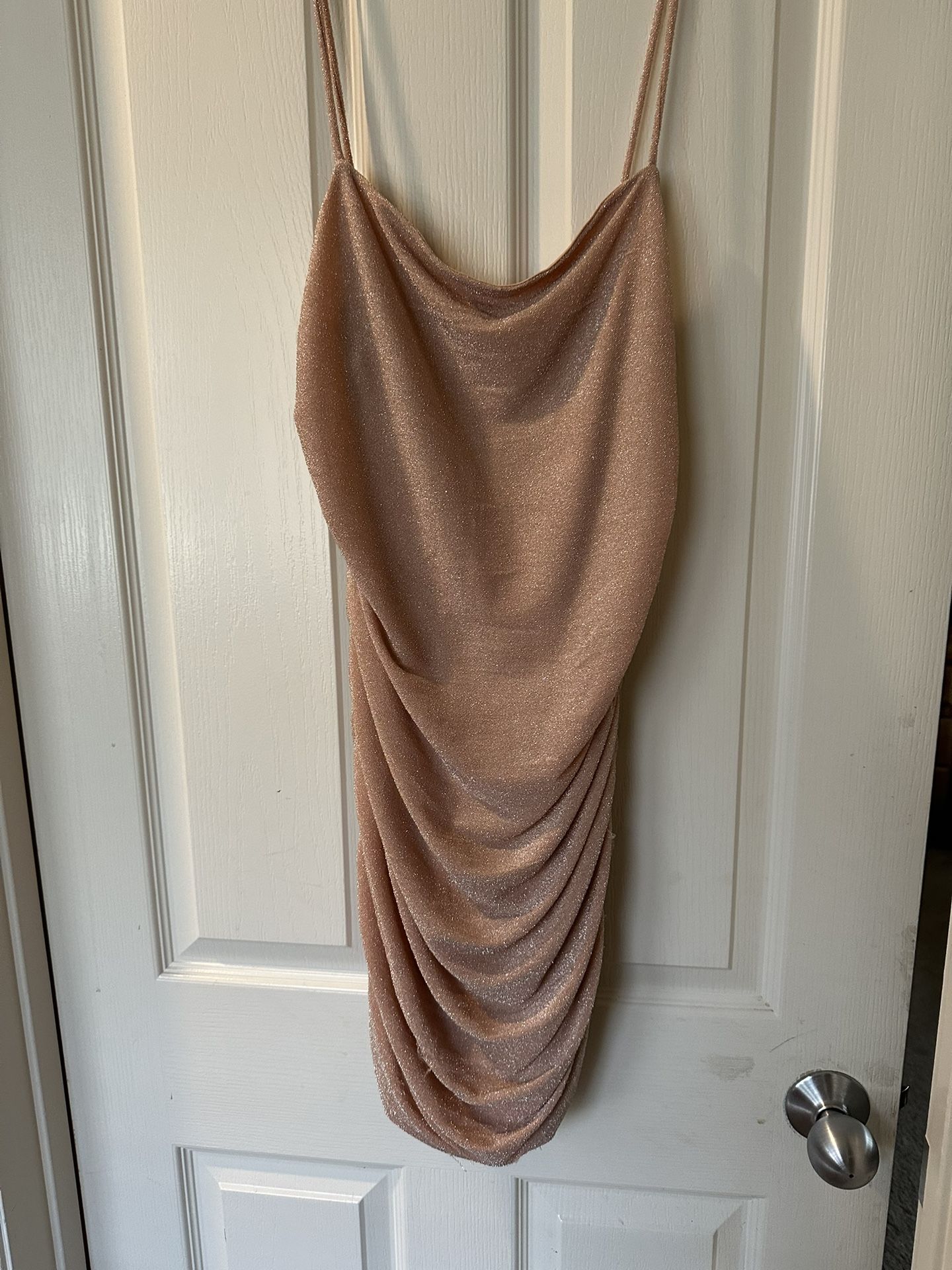 Pink Glitter Dress