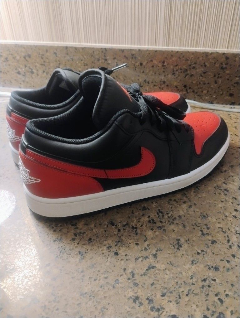 Reverse Bred 1's Low top 80/Obo Sz11